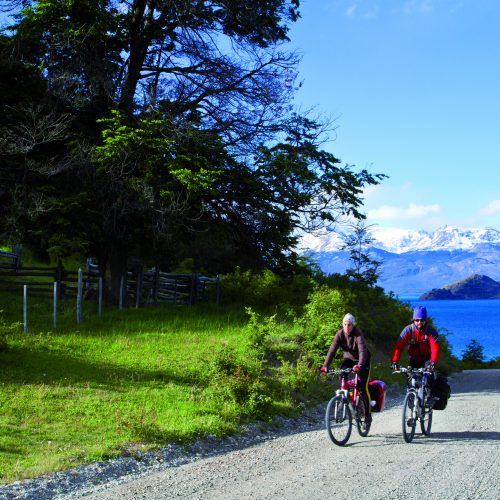 Chile cycling in Lake District