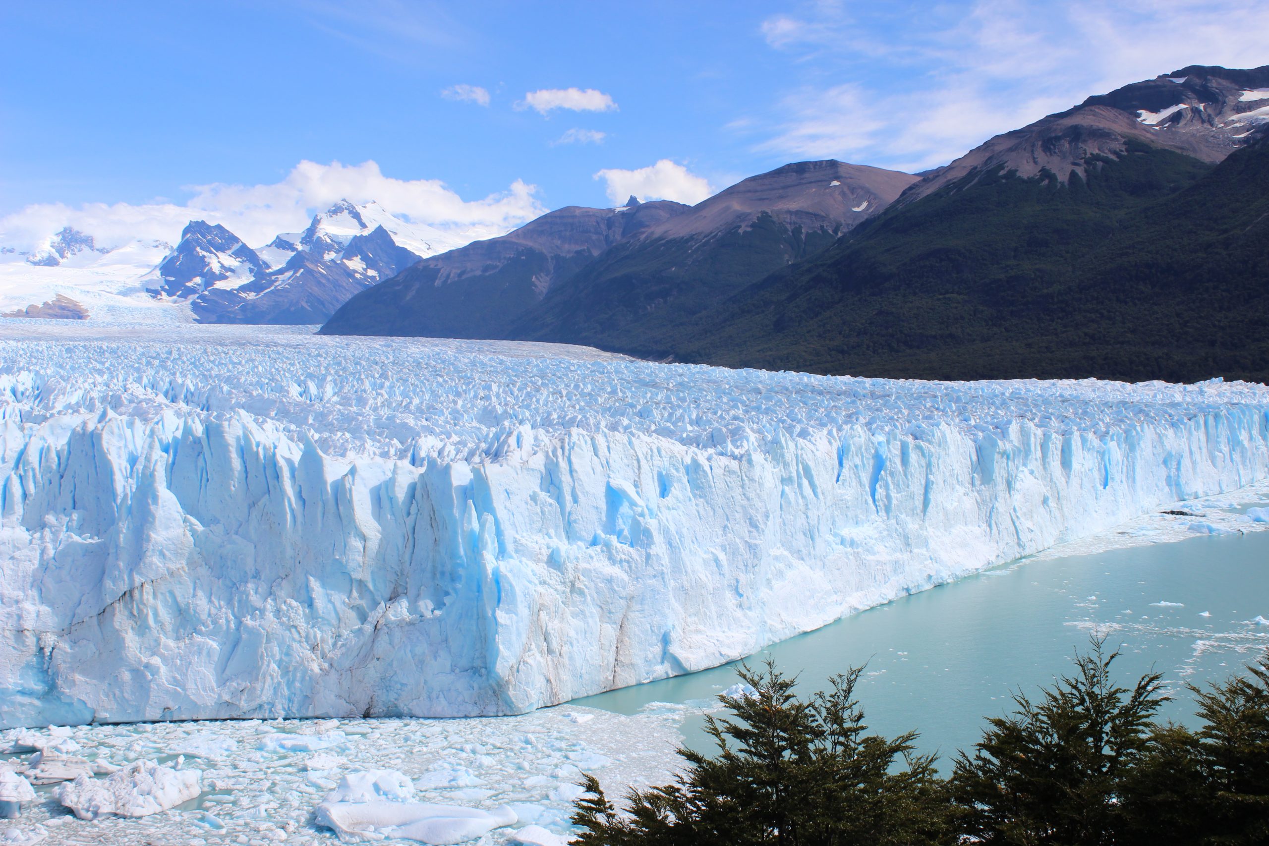 Argentina Moreno Glacier left hand view