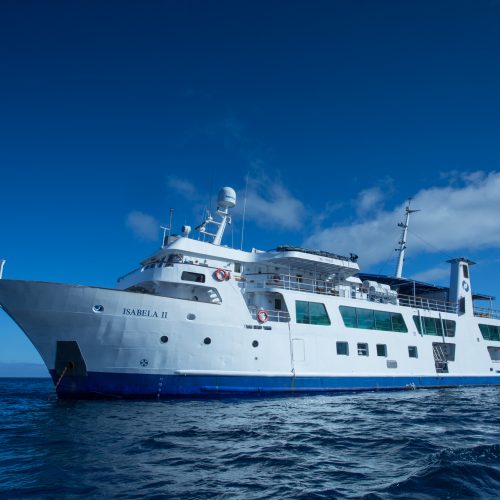 Galapagos Islands Yacht Isabela 2 port side view