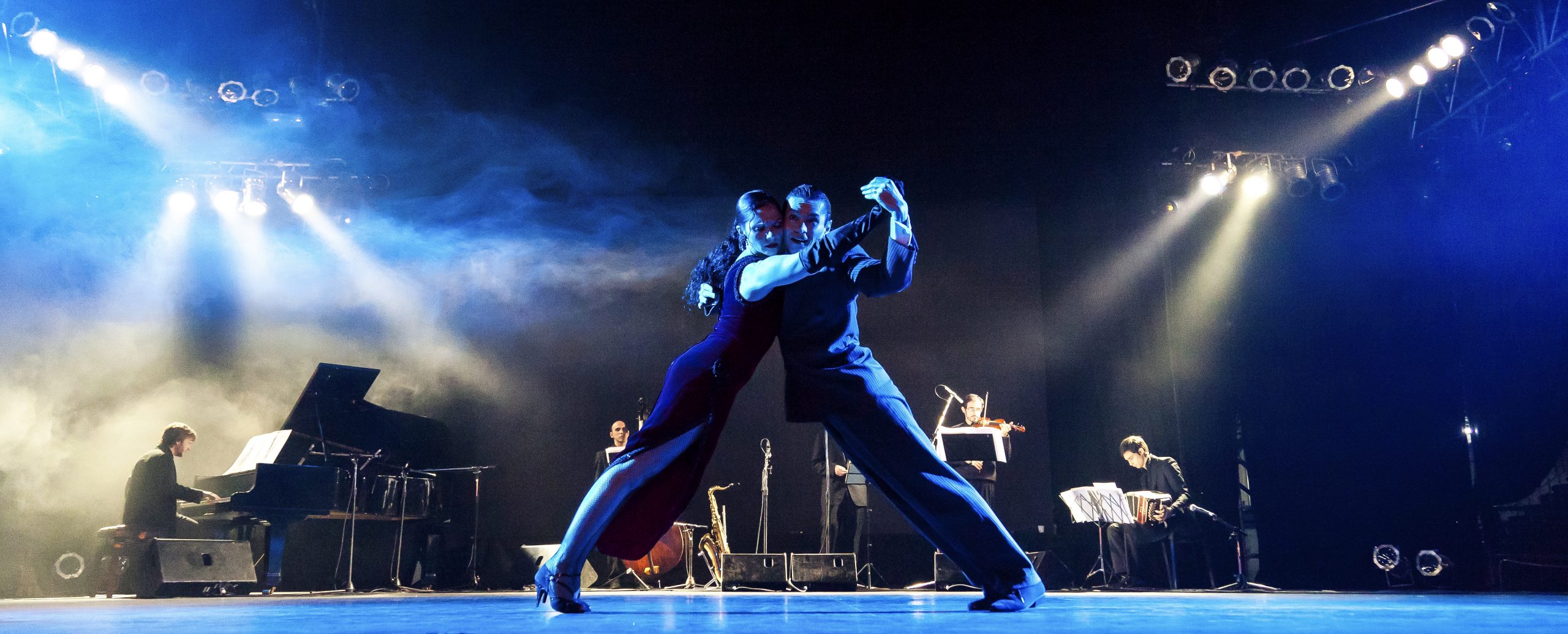 Argentina tango show lights Buenos Aires