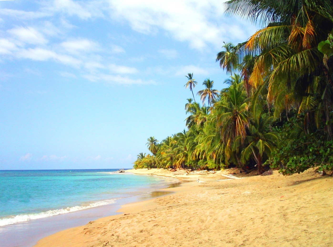 Costa Rica Puerto Viejo Caribbean beach