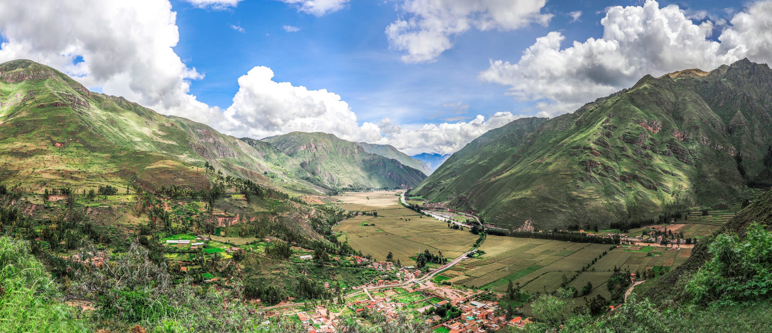 Peru Sacred Valley of the Incas panorama