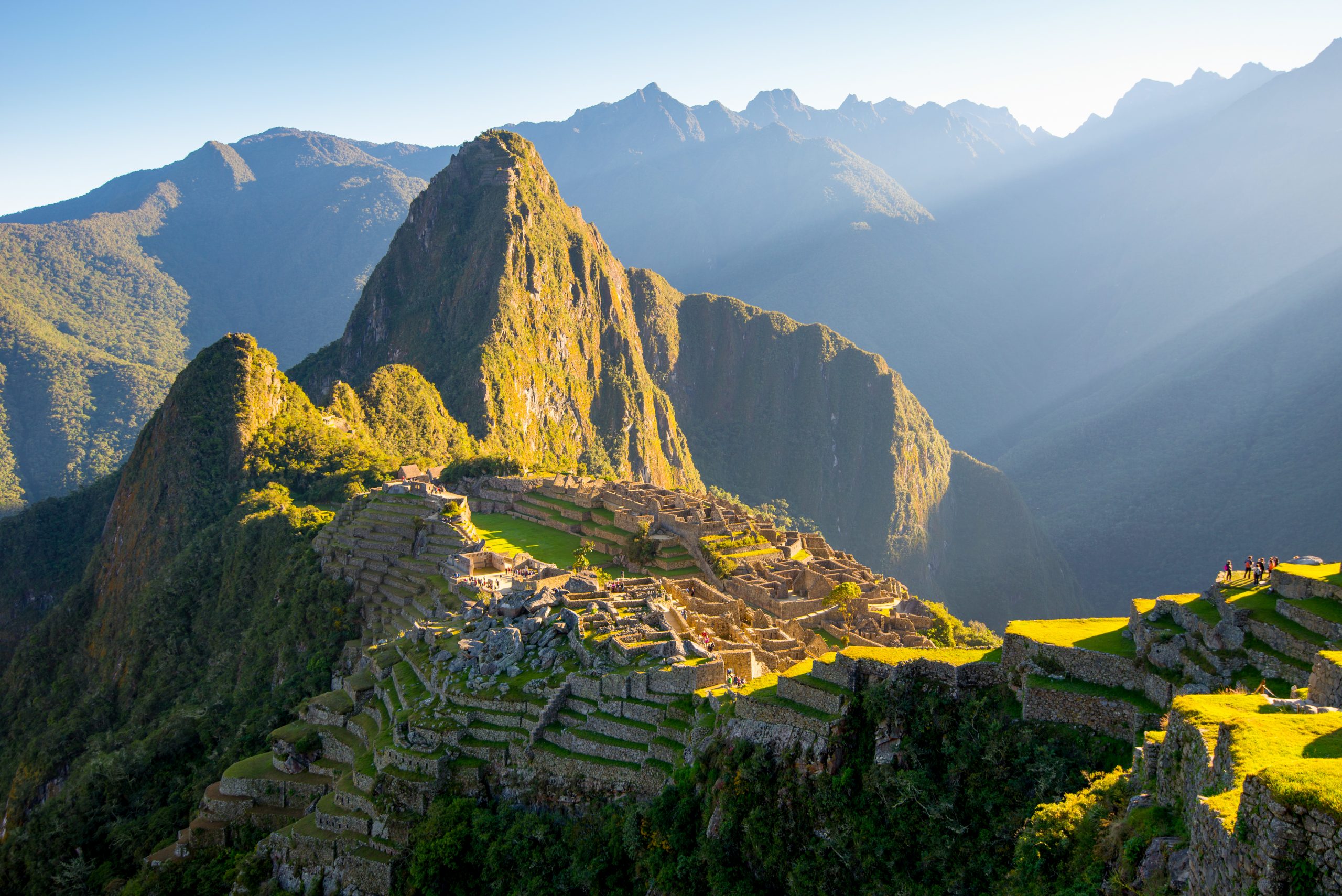 Peru Machu Picchu sunrise