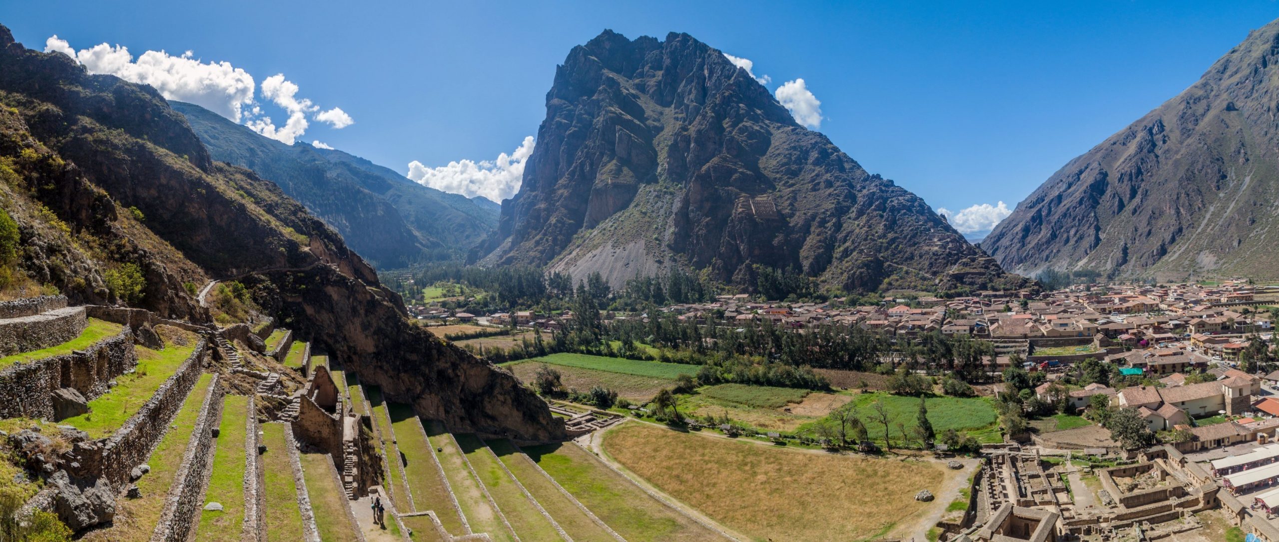 Peru Ollantaytambo Panorama