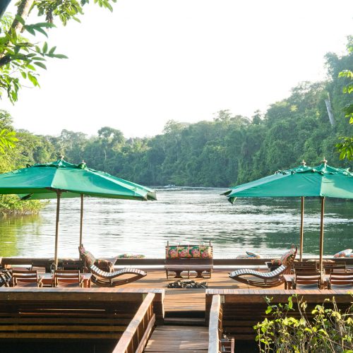 Cristalino Lodge floating deck